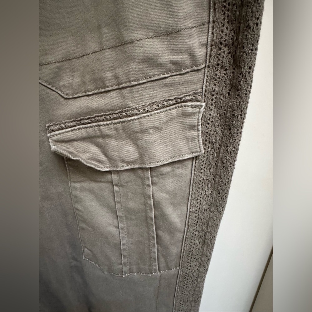 Democracy Absolution Lace Trimmed Cargo Pants - Picture 6 of 10